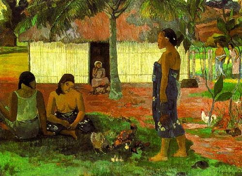 Paul Gauguin Why Are You Angry Spain oil painting art